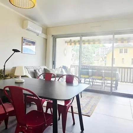 2 Dans Neuf, Terrasse Sud, Meuble Contemporain, Parking Apartment Aix-les-Bains